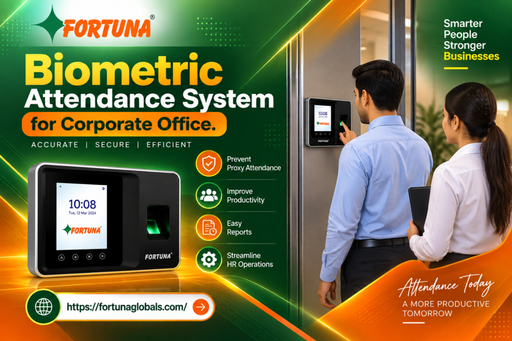 Reasons Why a Biometric Attendance System for Corporate Offices Is Essential for Modern Workplaces